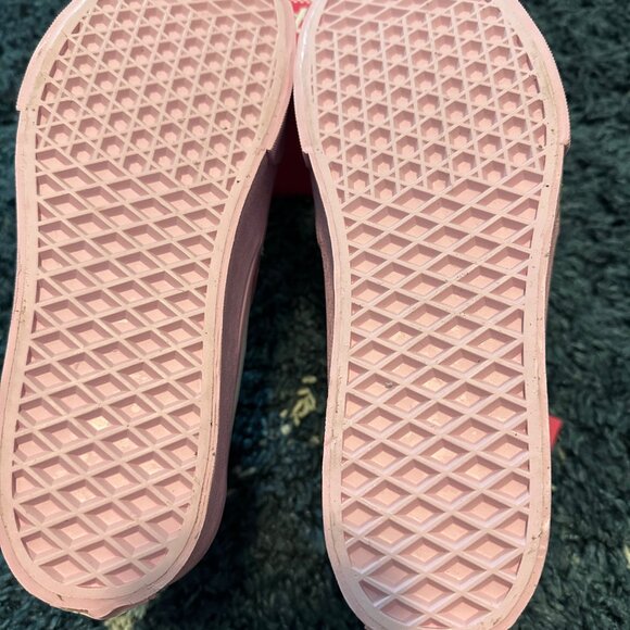 New Vans x Barbie SK8-HI Tapered Stackform True White Pink Women's Sz 9.5 - Picture 4 of 7